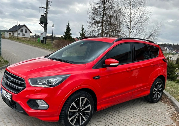 Ford Kuga cena 70002 przebieg: 167538, rok produkcji 2017 z Lębork małe 667